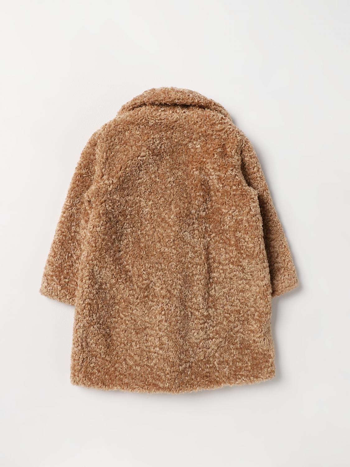 MONNALISA MANTEL: Mantel kinder Monnalisa, Braun - Img 2