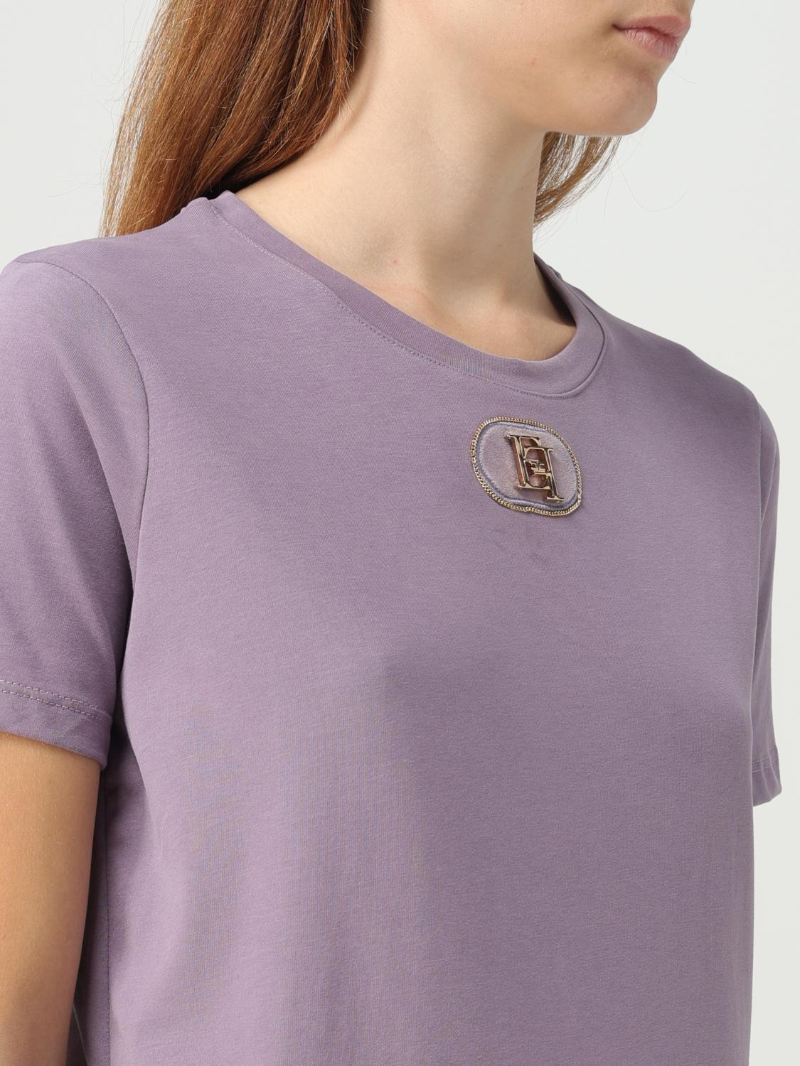 ELISABETTA FRANCHI PULLOVER: Pullover damen Elisabetta Franchi, Violett - Img 3