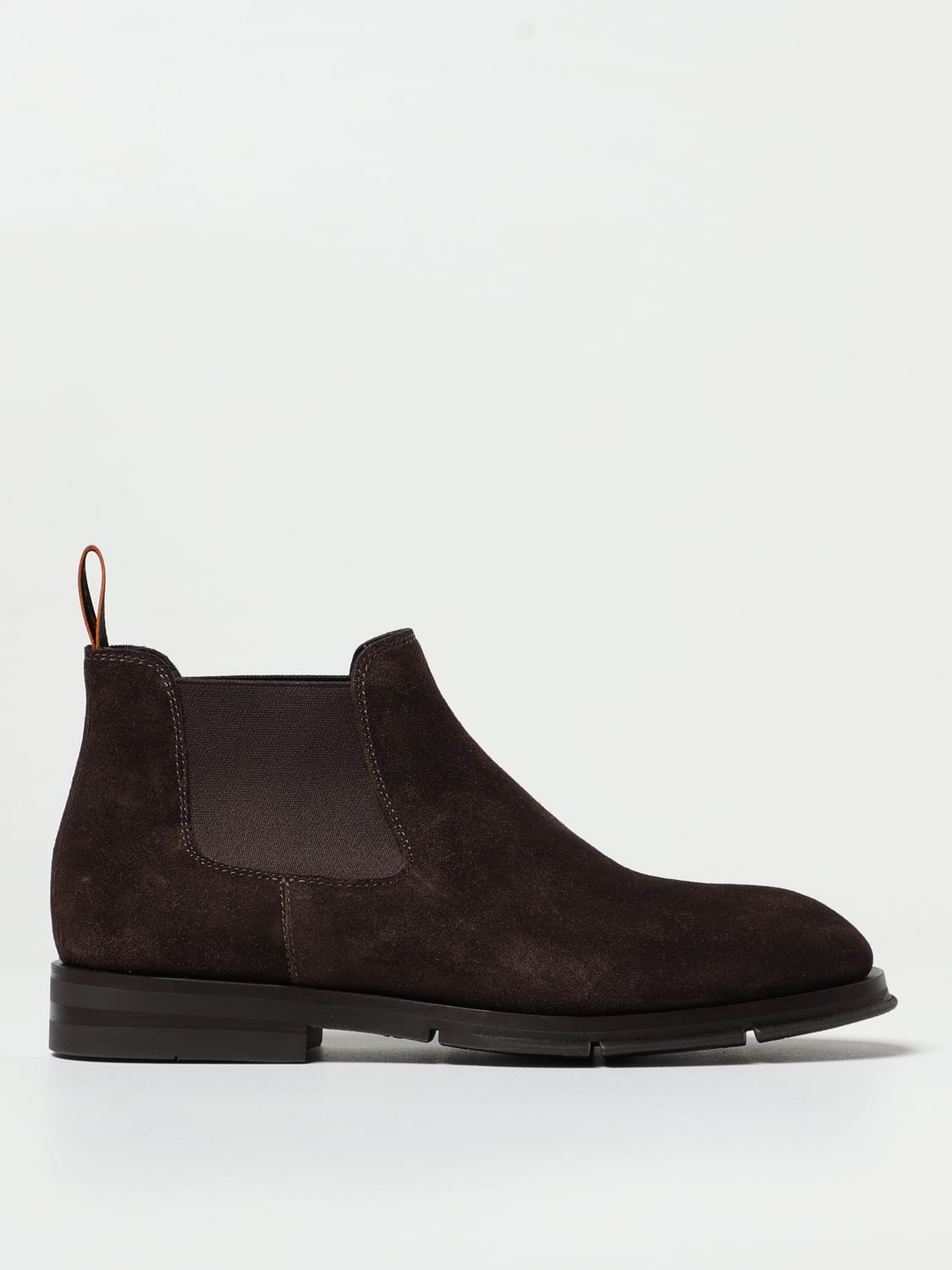 SANTONI 短靴: 短靴 男士 Santoni, 棕色 - Img 1