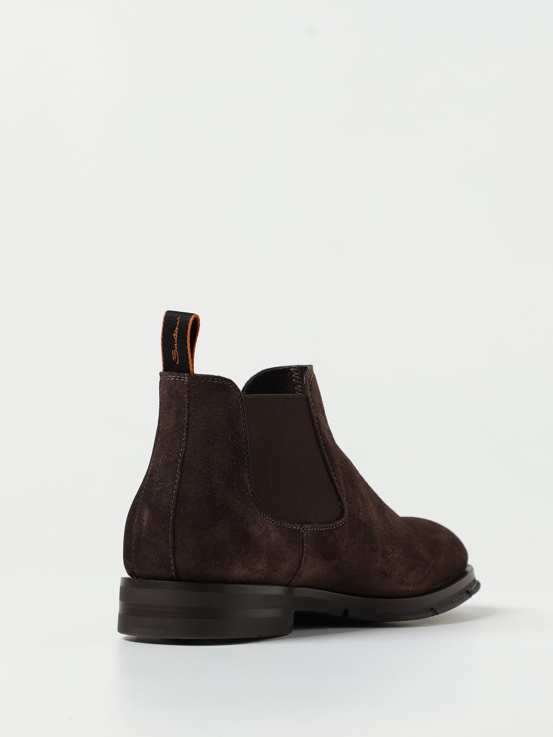 SANTONI 短靴: 短靴 男士 Santoni, 棕色 - Img 3