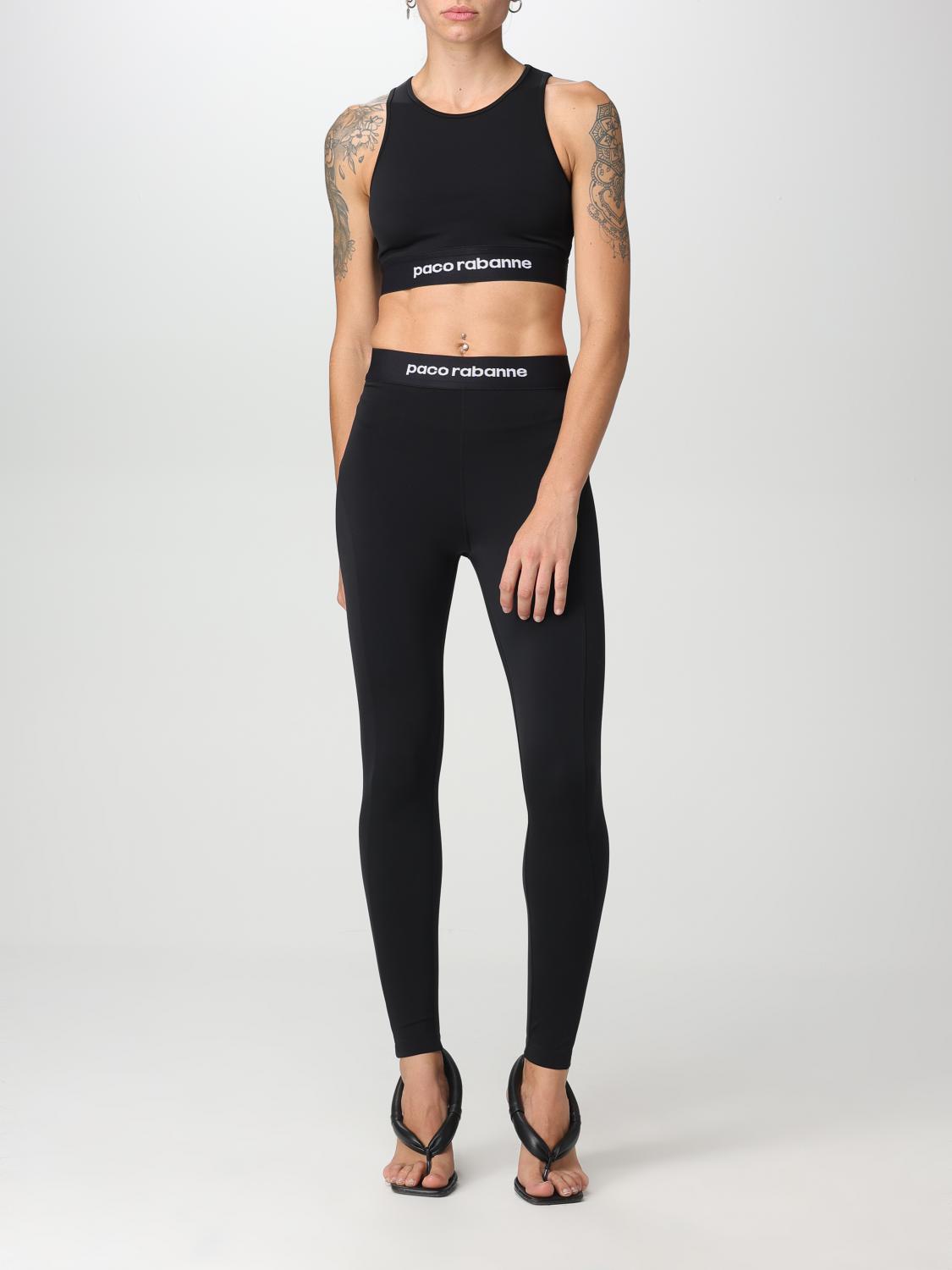 パンツ RABANNE Woman Pants Black 23AJPA288PA0092 P001 Rabanne Outlet: Pants woman Paco - Black | Rabanne pants