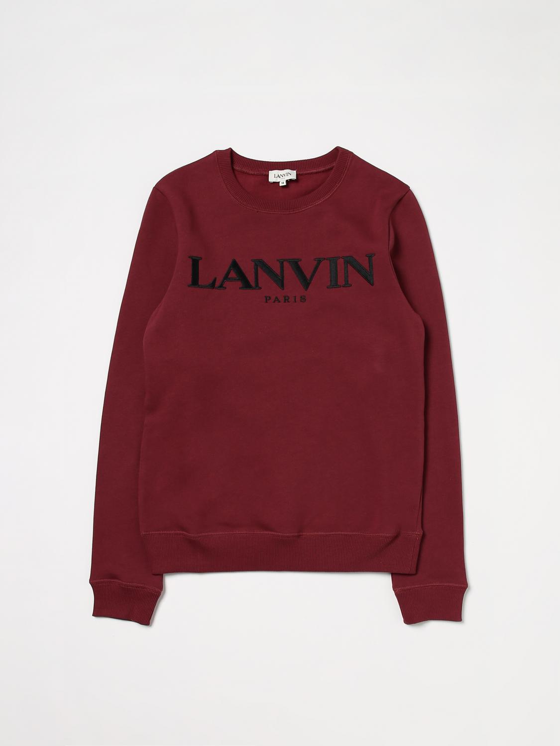Lanvin Outlet: Sweater kids - Burgundy | Lanvin sweater N25136