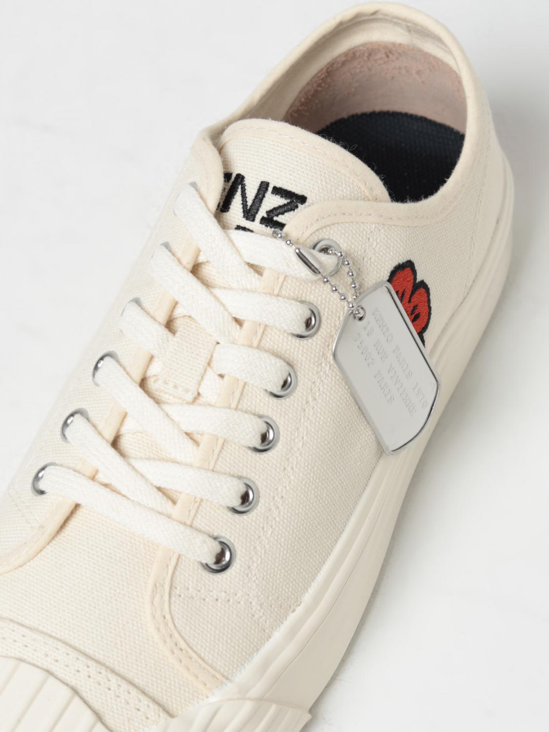 KENZO BASKETS: Baskets femme Kenzo, Blanc - Img 4
