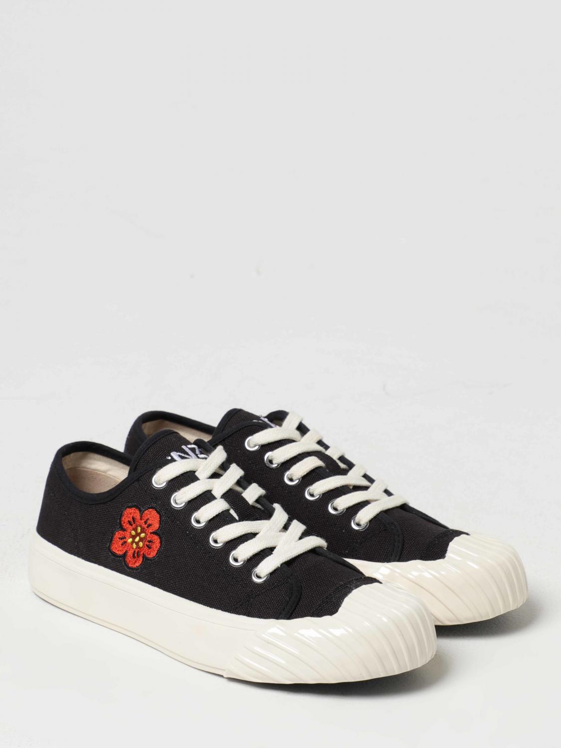 KENZO SNEAKERS: Sneakers Kenzoschool Kenzo in canvas, Nero - Img 2