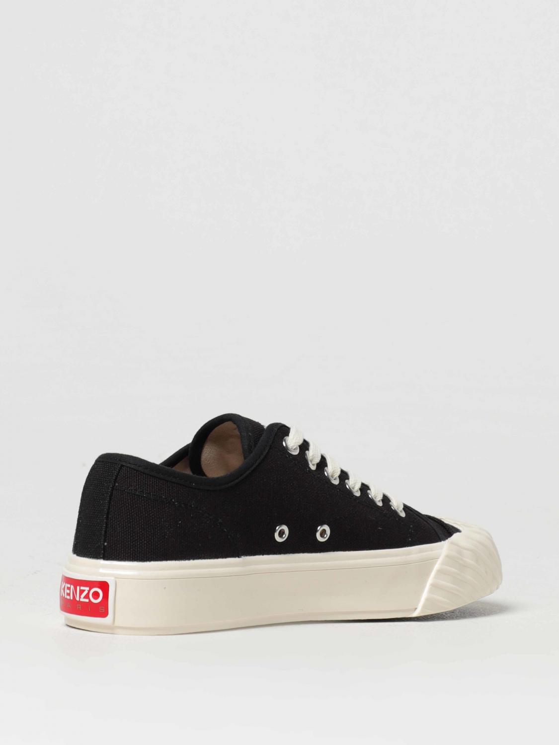 KENZO SNEAKERS: Sneakers Kenzoschool Kenzo in canvas, Nero - Img 3