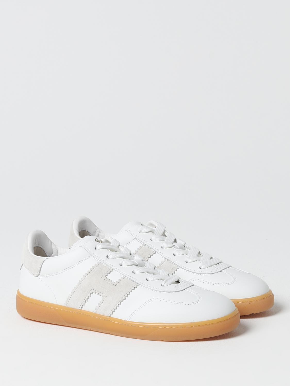 HOGAN: Cool sneakers in leather - White | Hogan sneakers