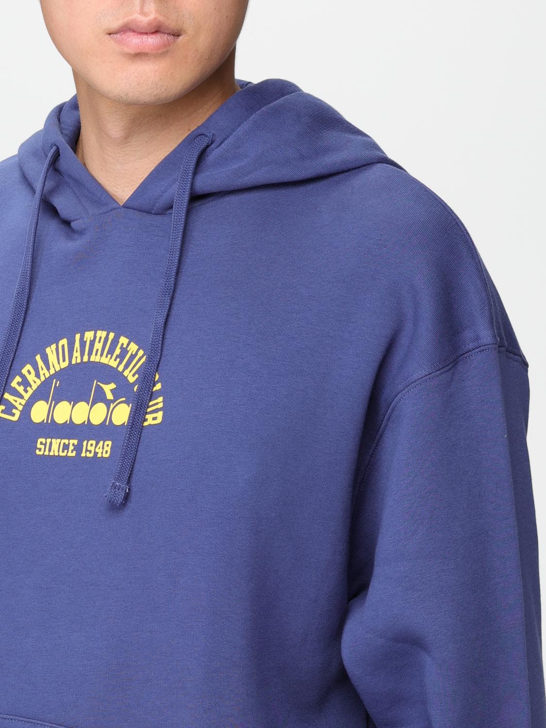 DIADORA SWEATSHIRT: Sweater men Diadora, Blue - Img 3