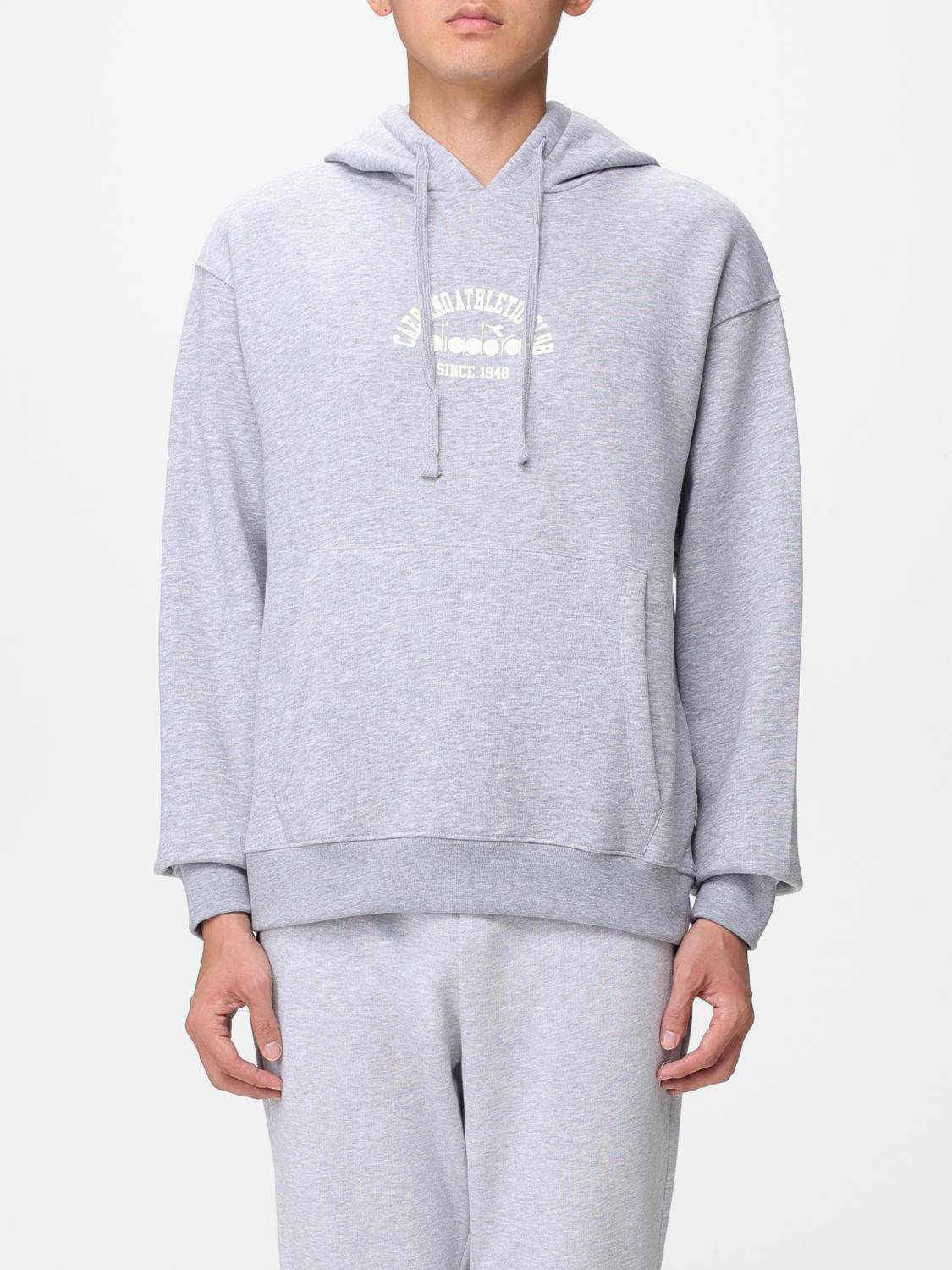 DIADORA SWEATSHIRT: Sweater men Diadora, Grey - Img 1