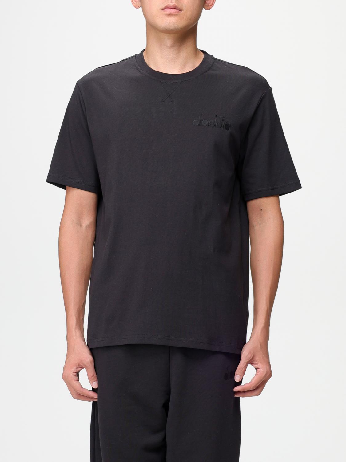 DIADORA T-SHIRT: T-shirt men Diadora, Black - Img 1