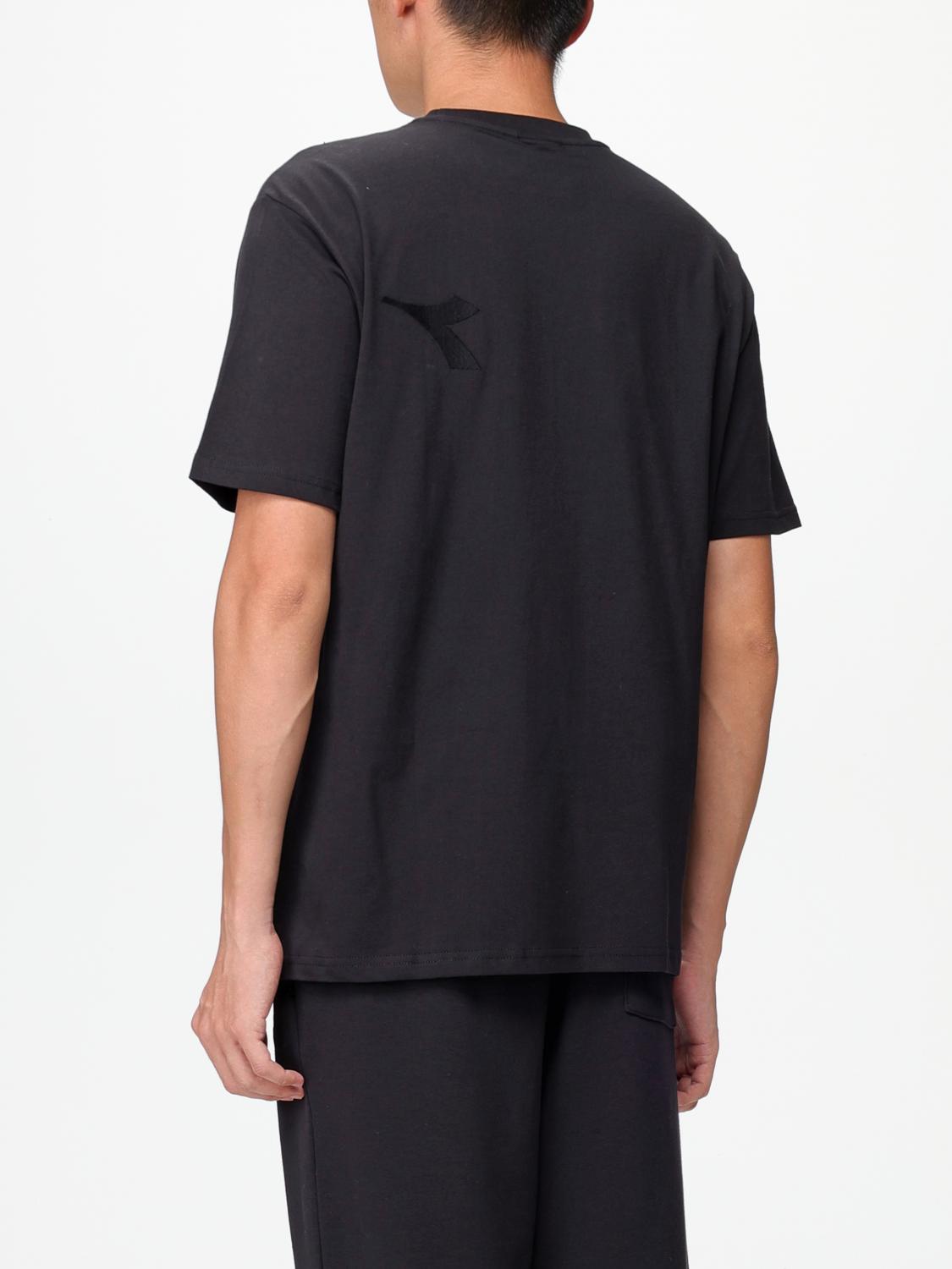 DIADORA T-SHIRT: T-shirt men Diadora, Black - Img 2