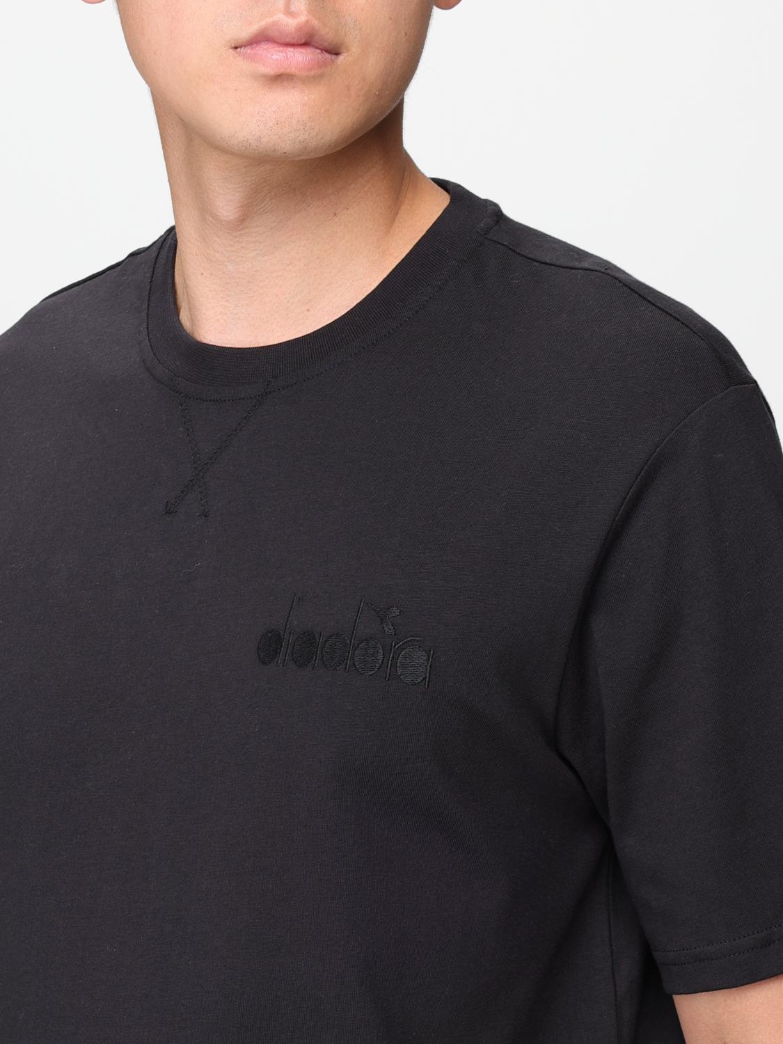 DIADORA T-SHIRT: T-shirt men Diadora, Black - Img 3