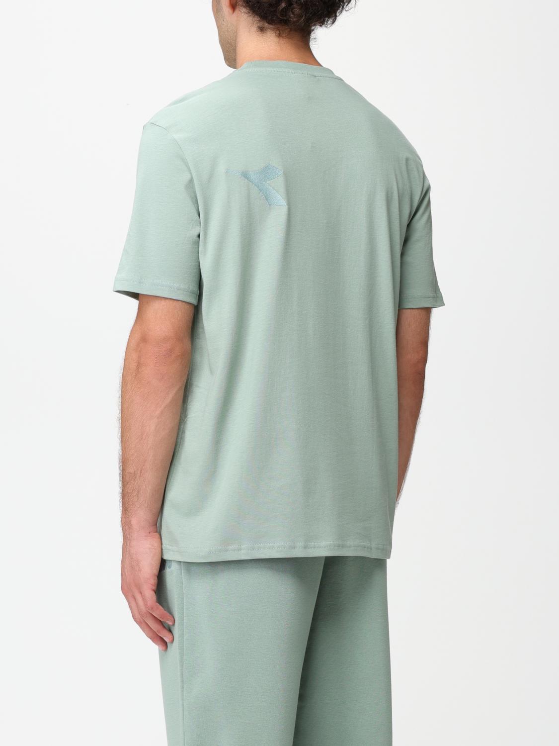 DIADORA T-SHIRT: T-shirt men Diadora, Green - Img 2