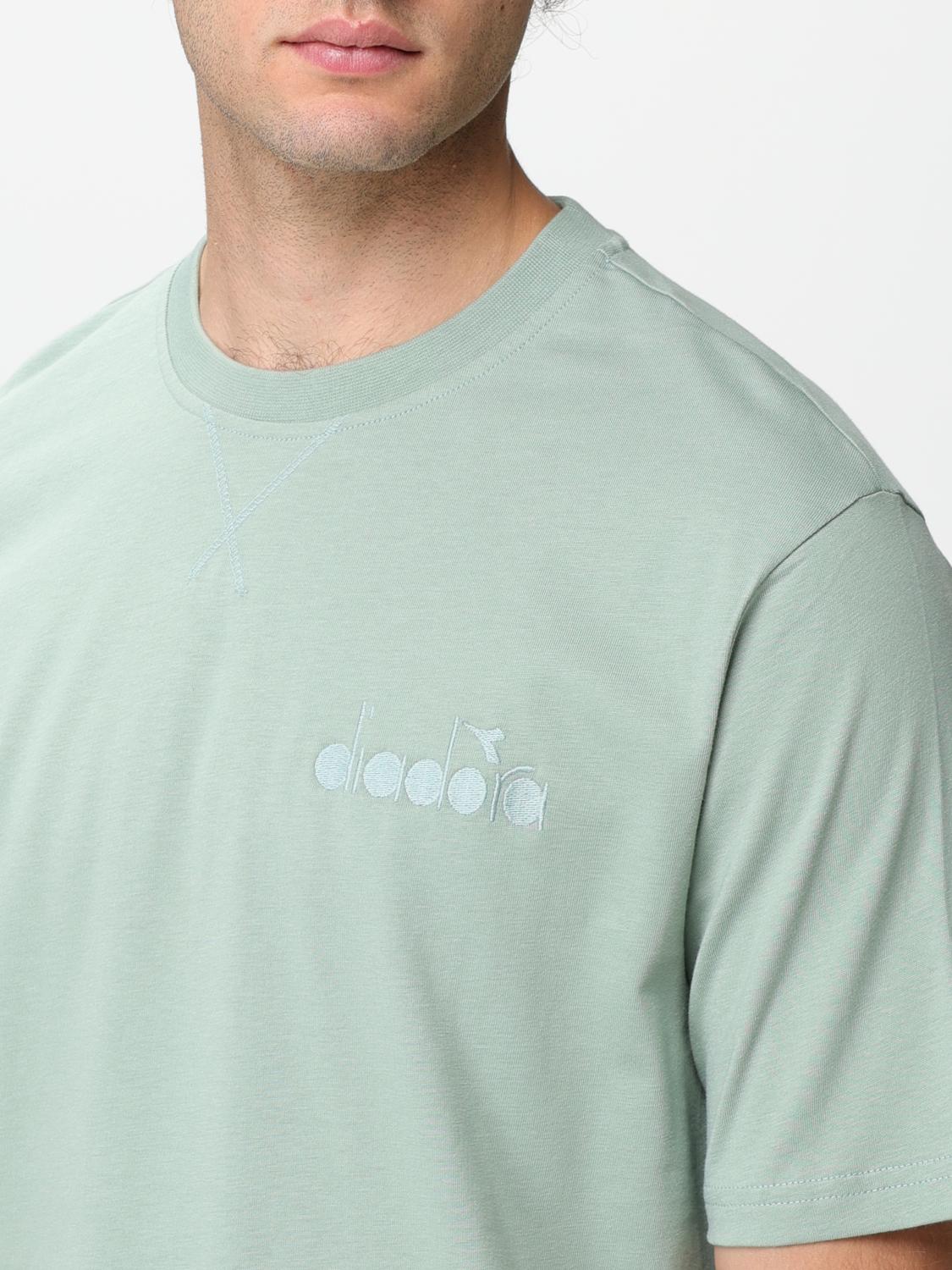 DIADORA T-SHIRT: T-shirt men Diadora, Green - Img 3