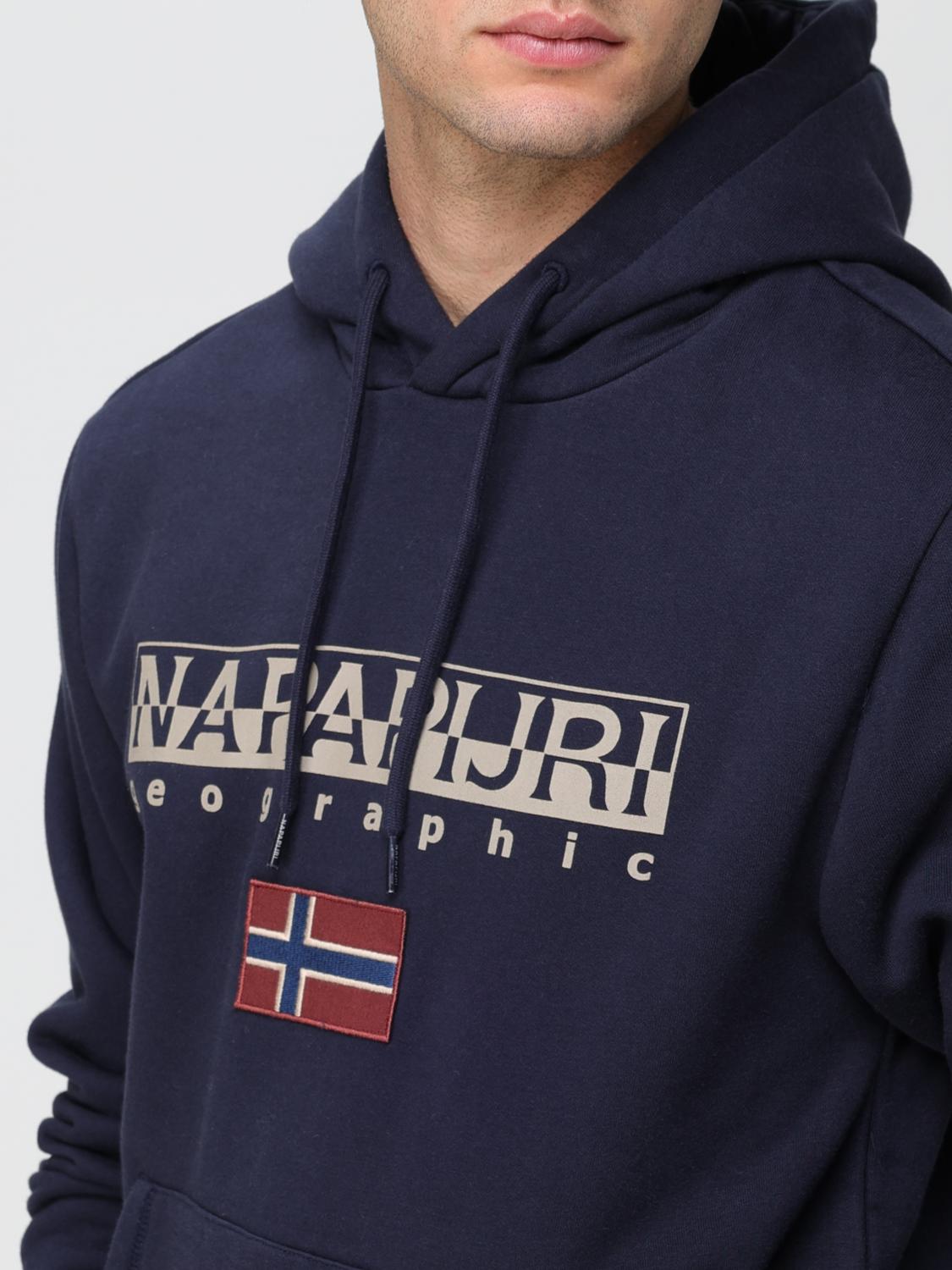 NAPAPIJRI SWEATSHIRT: Pullover herren Napapijri, Blau - Img 3