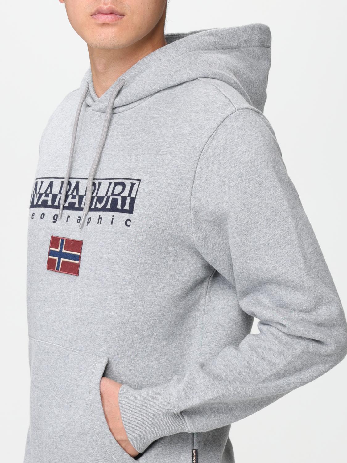 NAPAPIJRI SWEATSHIRT: Pullover herren Napapijri, Grau - Img 3