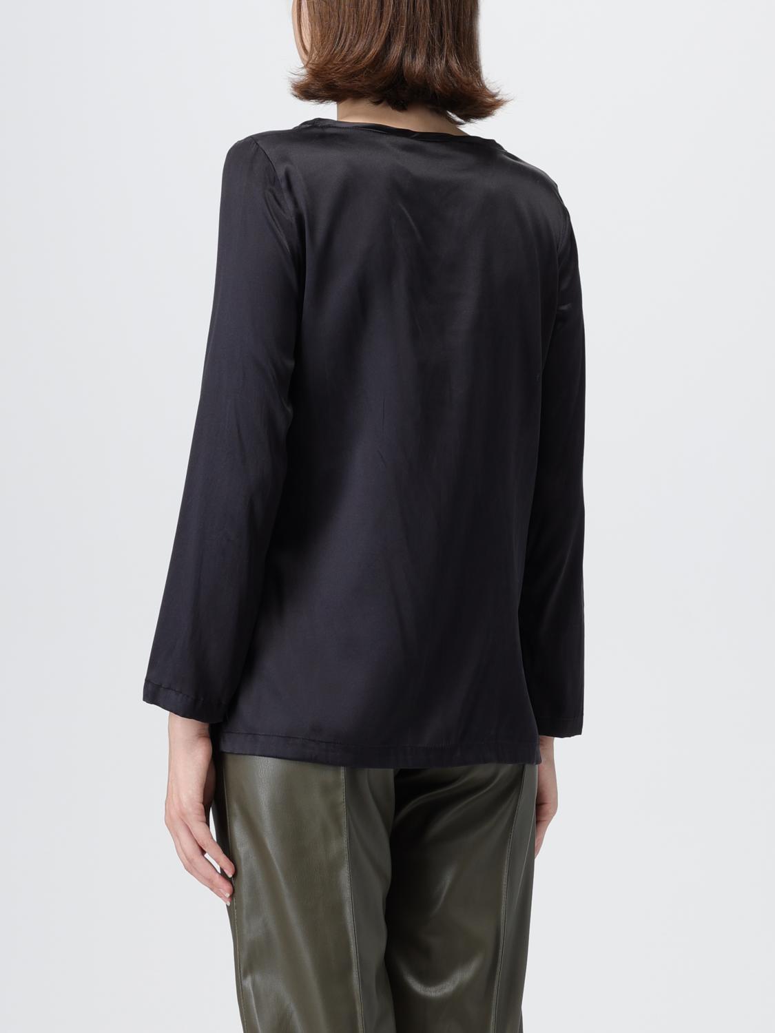 MALIPARMI TOP: Shirt woman Maliparmi, Black - Img 2