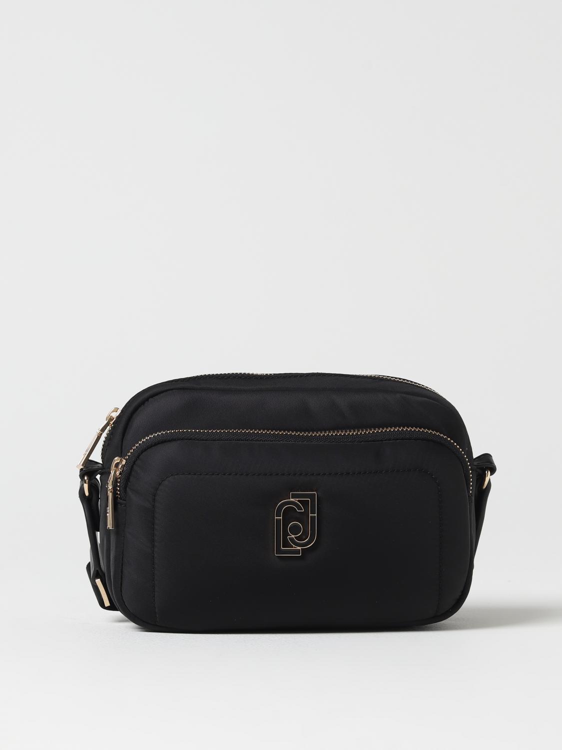 LIU JO BORSA A TRACOLLA: Borsa Liu Jo in tessuto tecnico, Nero - Img 1