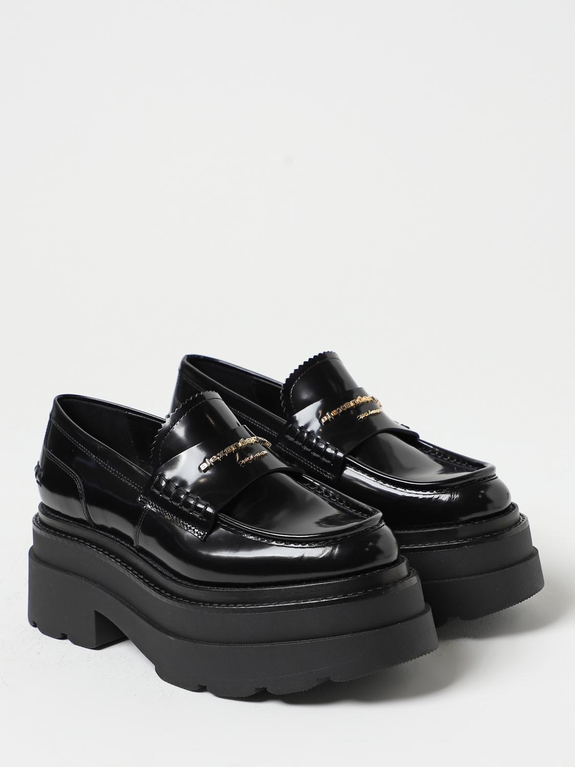 Alexander Wang moccasins in brushed leather - Black | 30322F023
