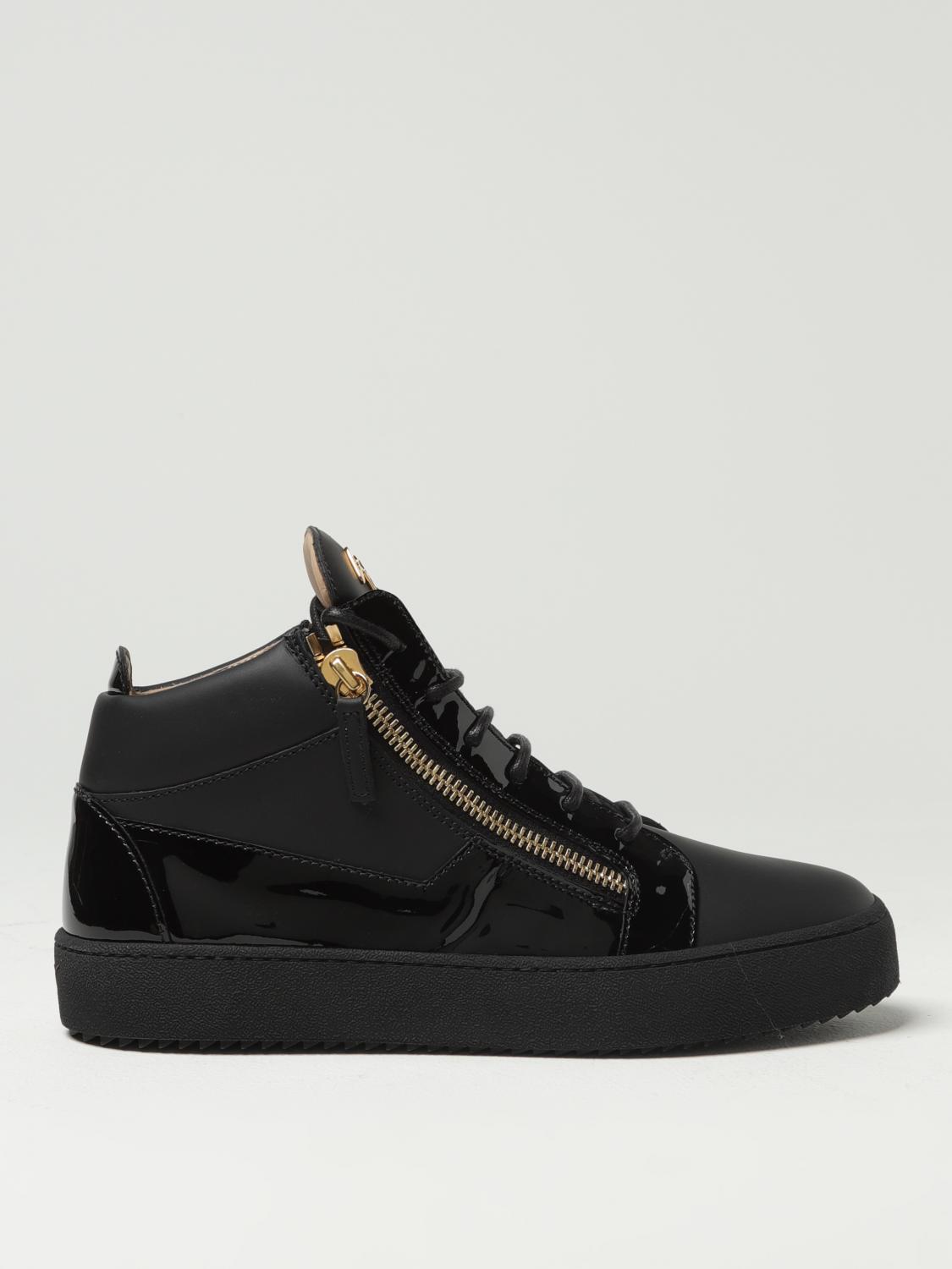 GIUSEPPE ZANOTTI Baskets homme Noir Baskets Giuseppe Zanotti RU00011 en ligne sur GIGLIO.COM