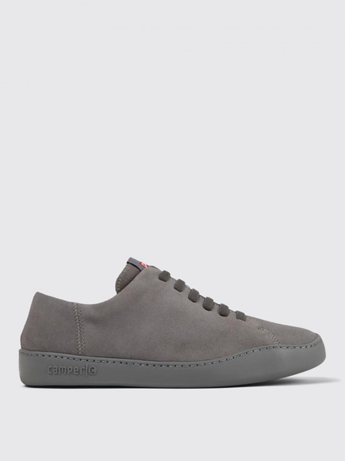 CAMPER SNEAKERS: Camper Peu Touring sneakers in suede, Grey - Img 1