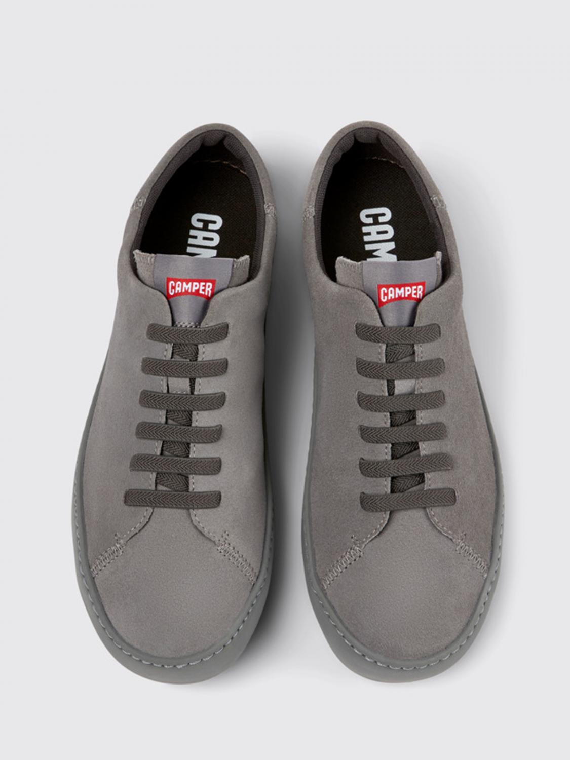 CAMPER SNEAKERS: Camper Peu Touring sneakers in suede, Grey - Img 3