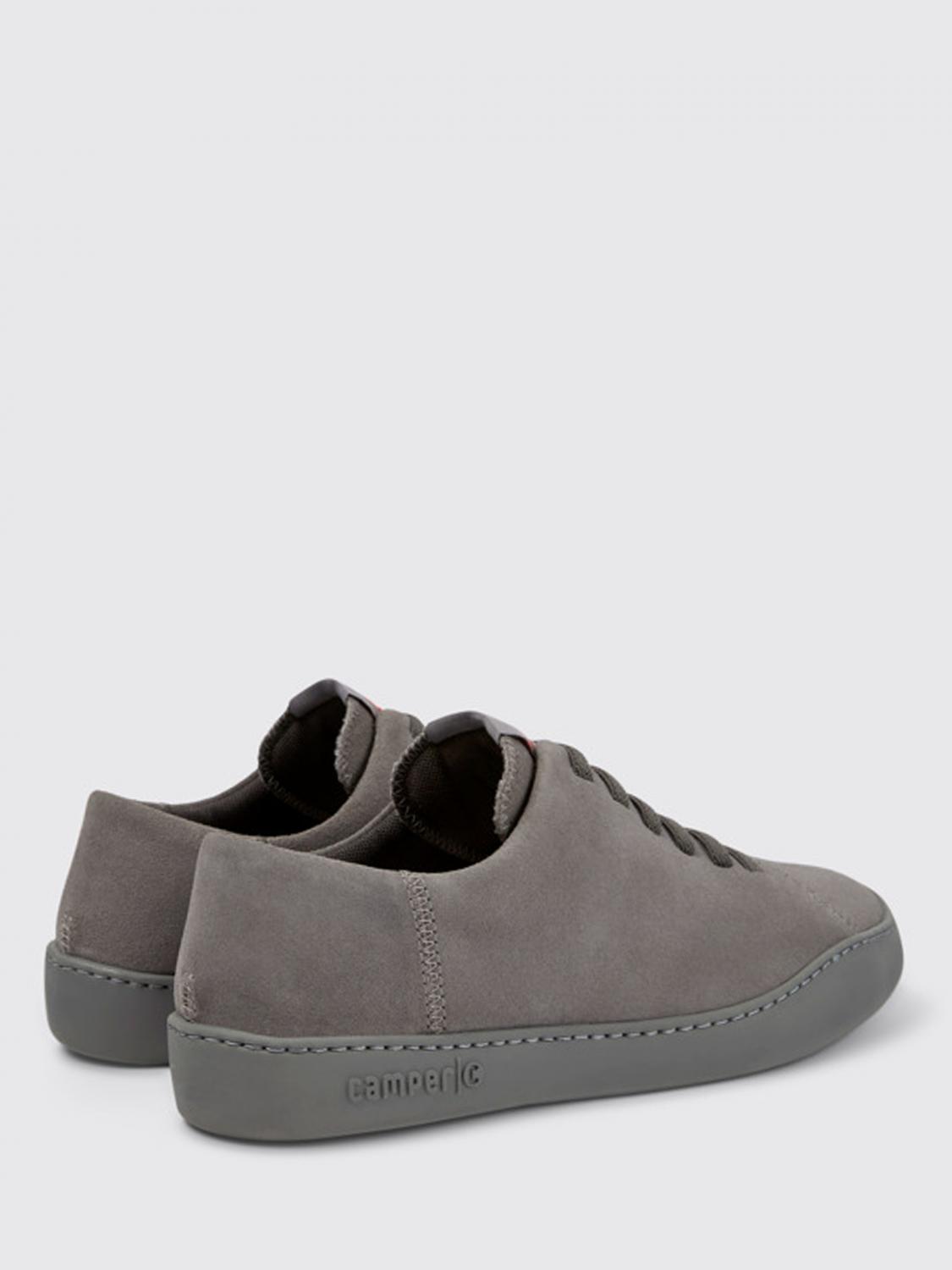 CAMPER SNEAKERS: Camper Peu Touring sneakers in suede, Grey - Img 4