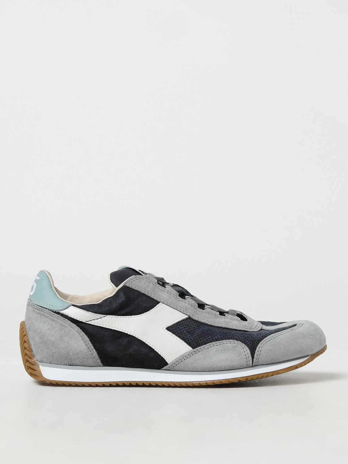 DIADORA HERITAGE SNEAKERS: Sneakers Equipe Diadora Heritage in suede, Grigio - Img 1