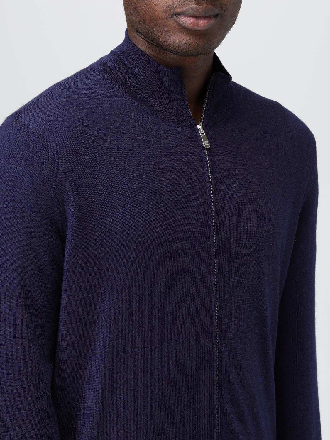BRUNELLO CUCINELLI STRICKJACKE: Pullover herren Brunello Cucinelli, Marine - Img 5