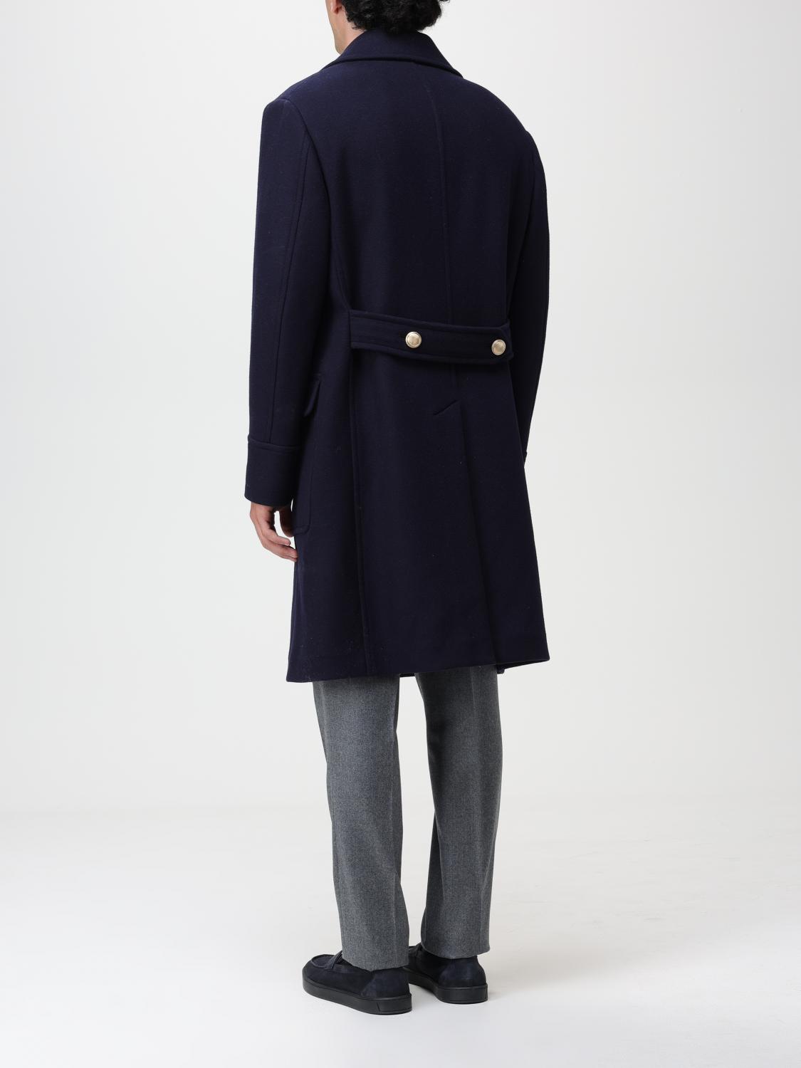 BRUNELLO CUCINELLI CAPPOTTO: Cappotto Brunello Cucinelli doppiopetto in lana, Blue Navy - Img 3