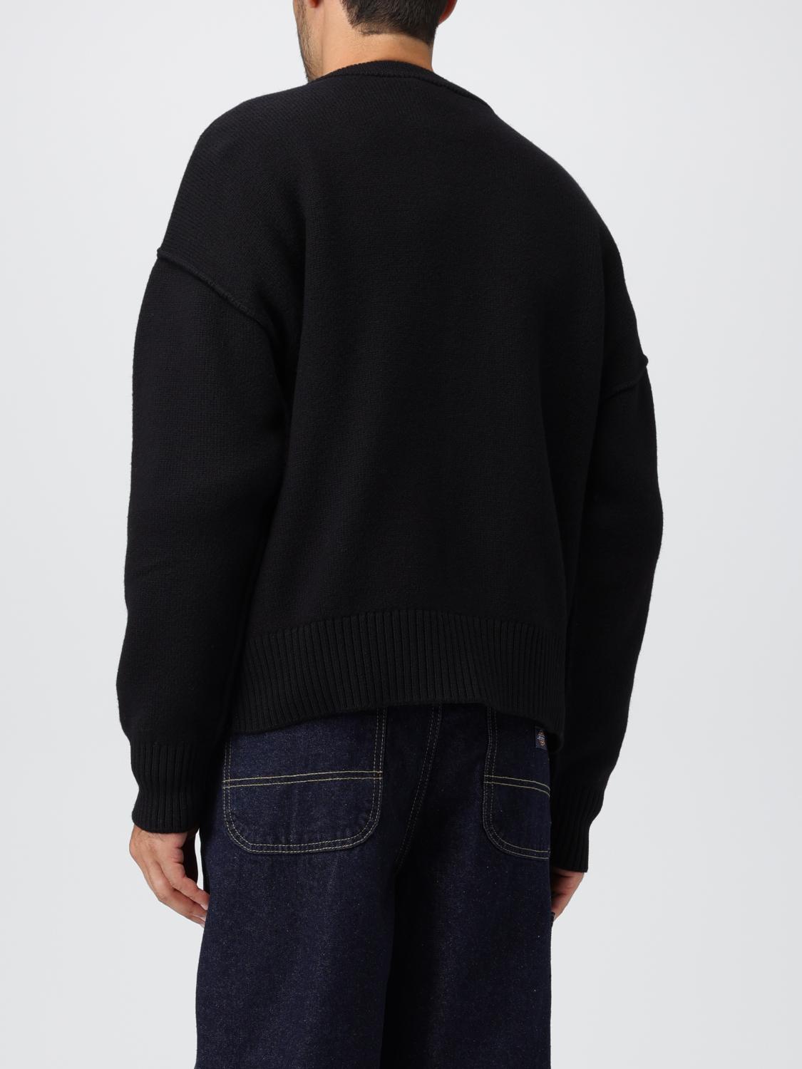 AMI PARIS CARDIGAN: Pull homme Ami Paris, Noir - Img 3