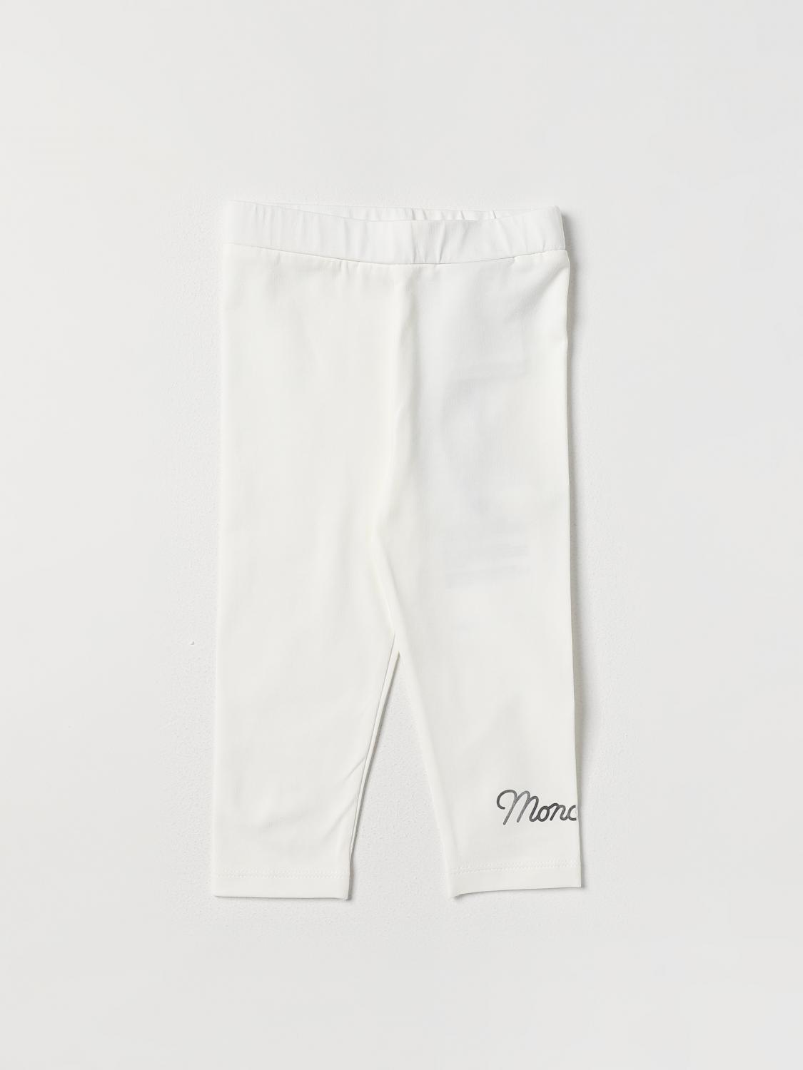 MONCLER PANTS: Pants kids Moncler, White - Img 1