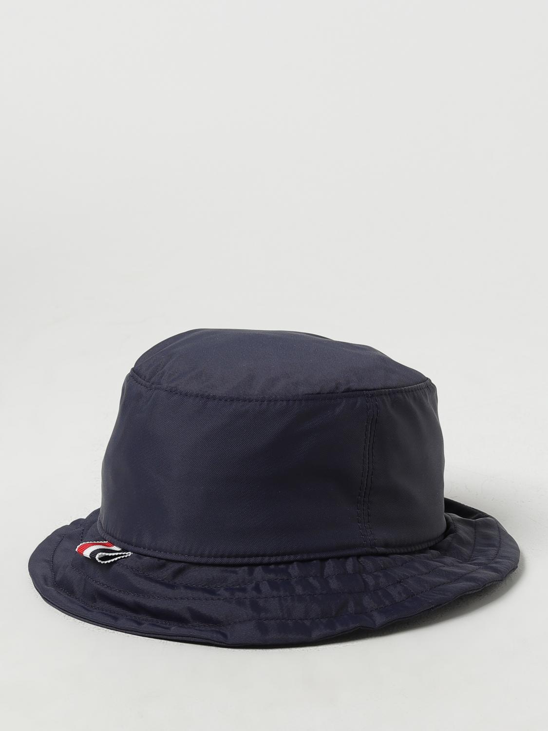 THOM BROWNE HAT: Thom Browne hat in nylon, Blue - Img 2