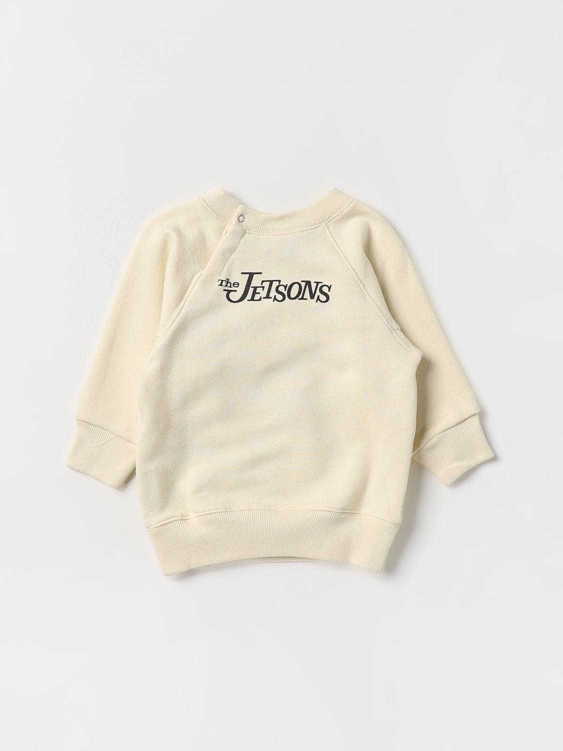 GUCCI SWEATER: Gucci crewneck sweatshirt with The Jetsons print, White - Img 2