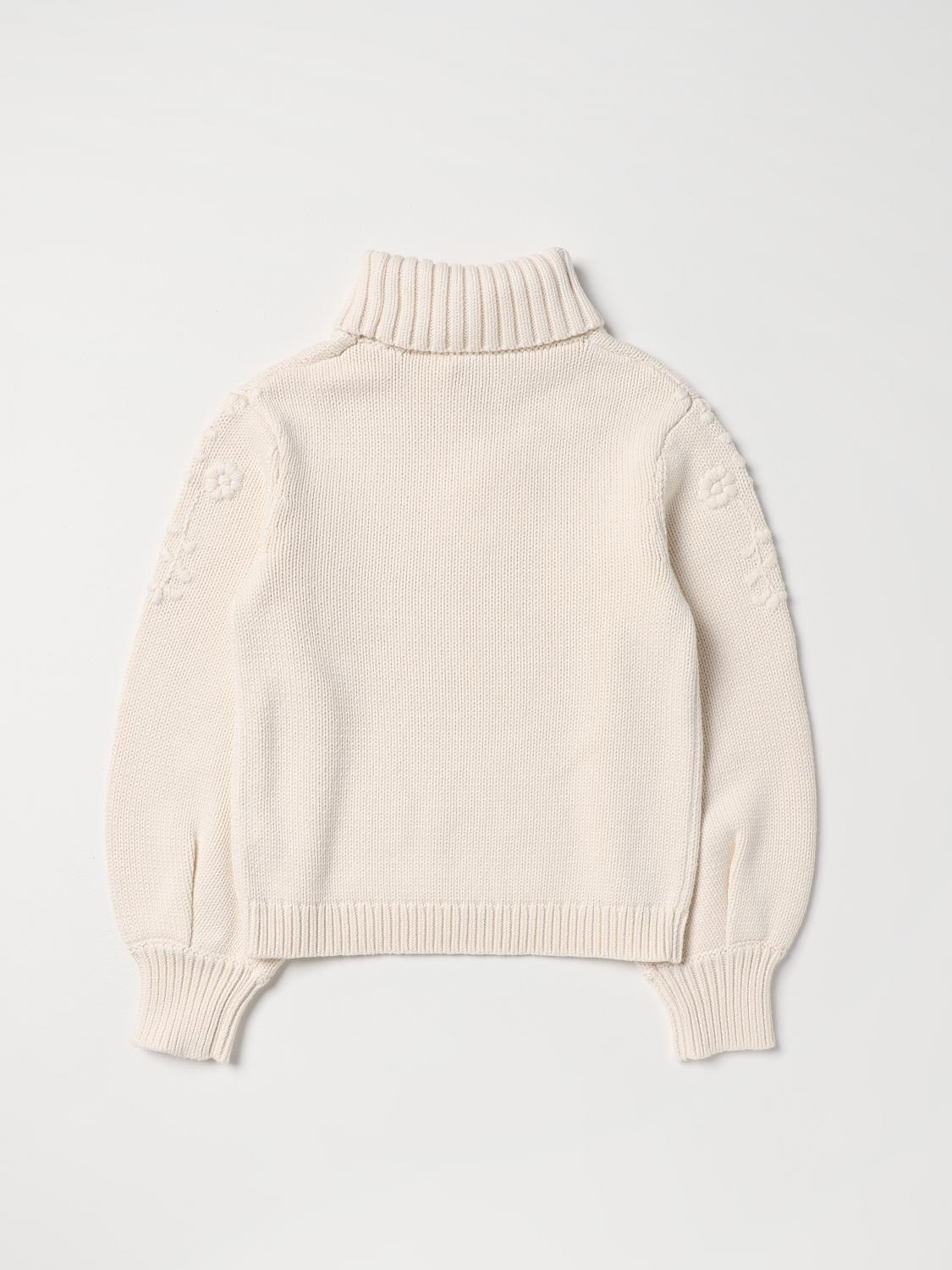 CHLOÉ PULL: Pull enfant ChloÉ, Blanc - Img 2