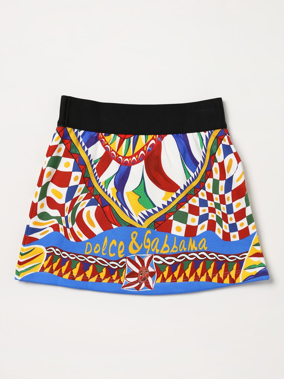 DOLCE & GABBANA FALDA: Falda niños Dolce & Gabbana, Fantasía - Img 2