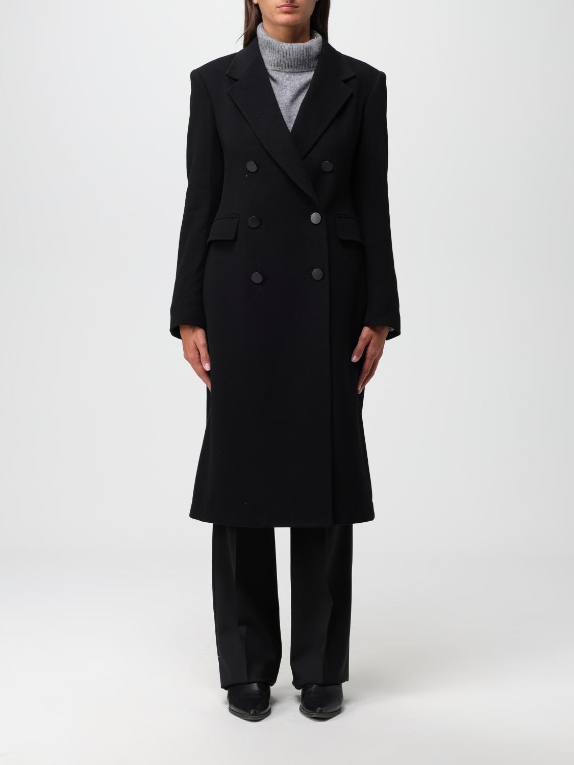 コート TAGLIATORE Woman Coat Black 350001UPER013 N5051 TAGLIATORE: Coat woman - Black | Tagliatore coat 350001N5051