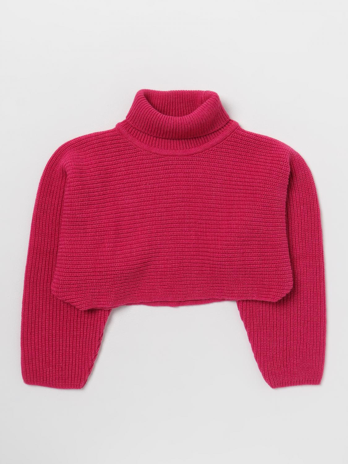 MSGM KIDS PULLOVER: Pullover kinder MSGM Kids, Fuchsia - Img 1