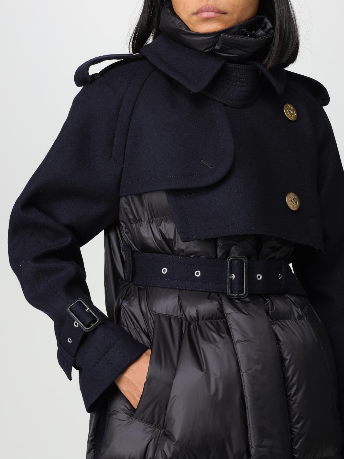 Sacai コート レディース - ブラック | 06866 | GIGLIO.COM
