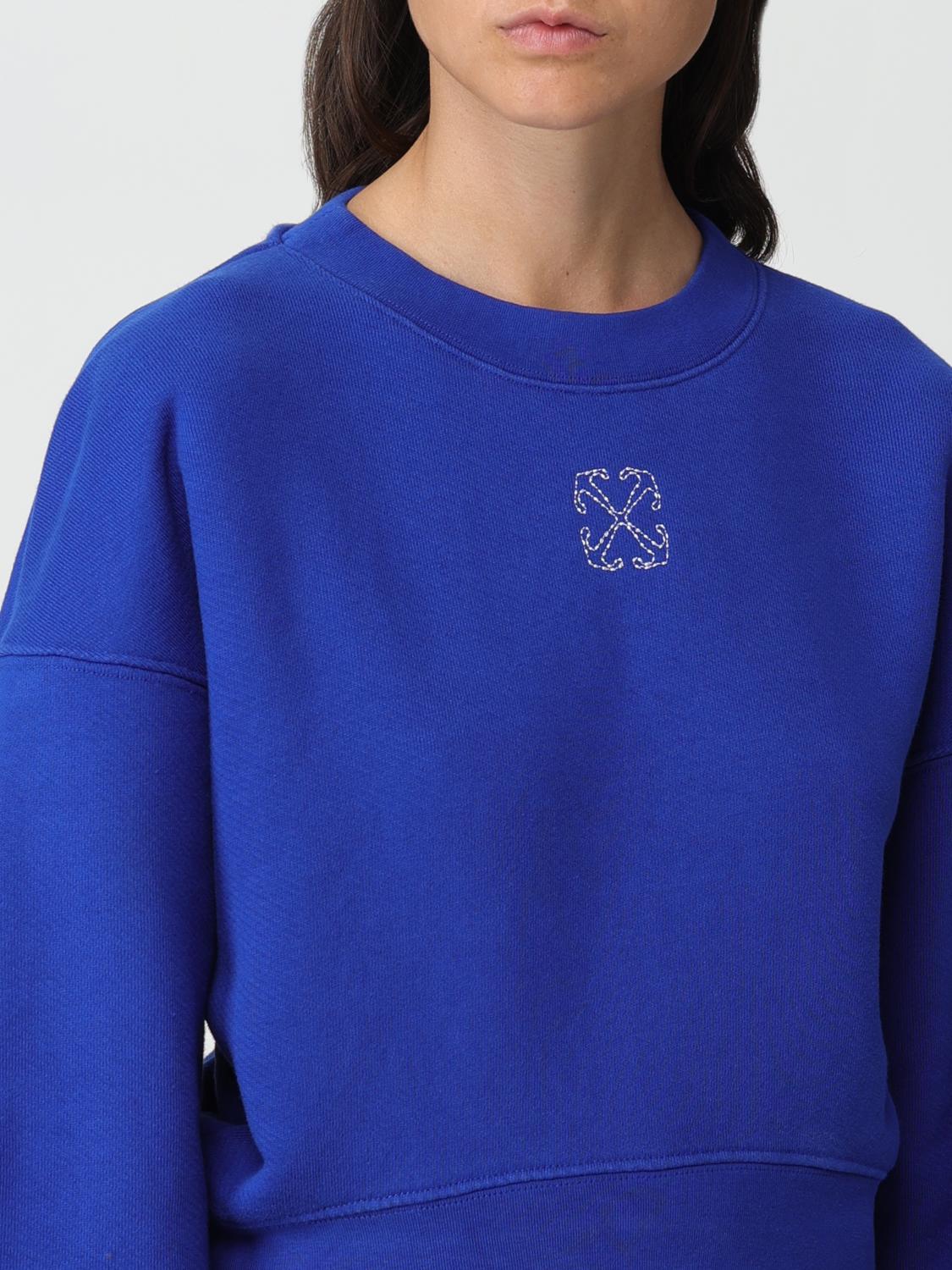 OFF-WHITE PULL: Pull femme Off-white, Bleu - Img 5