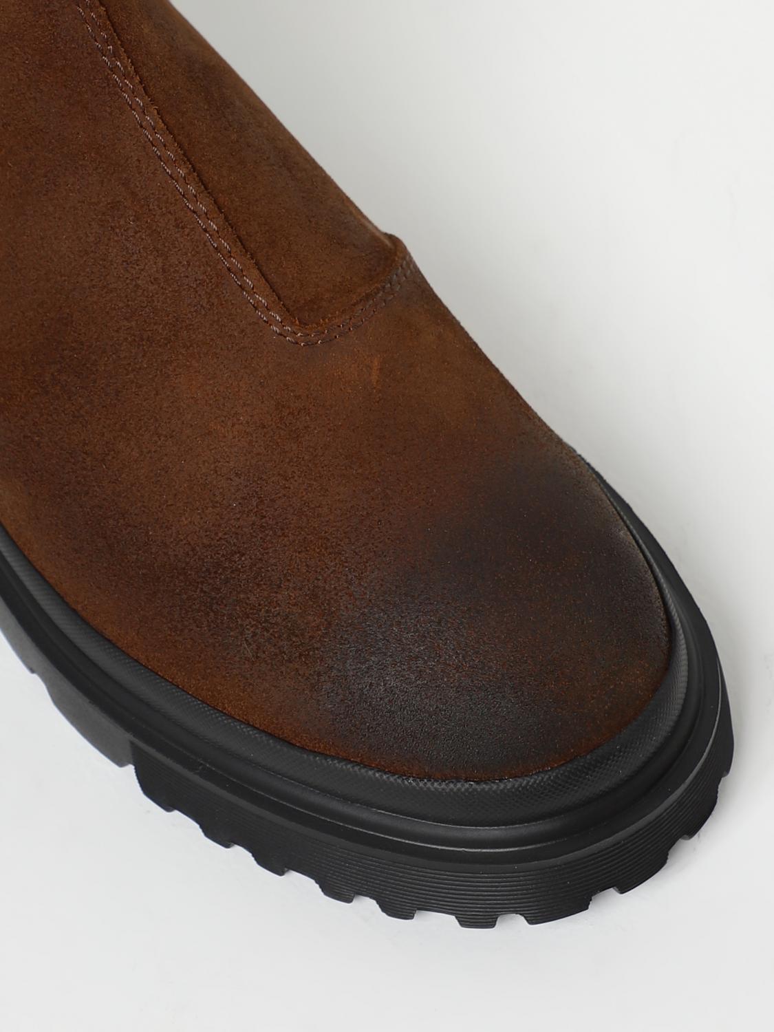 HOGAN STIEFELETTEN: Schuhe herren Hogan, Braun - Img 4