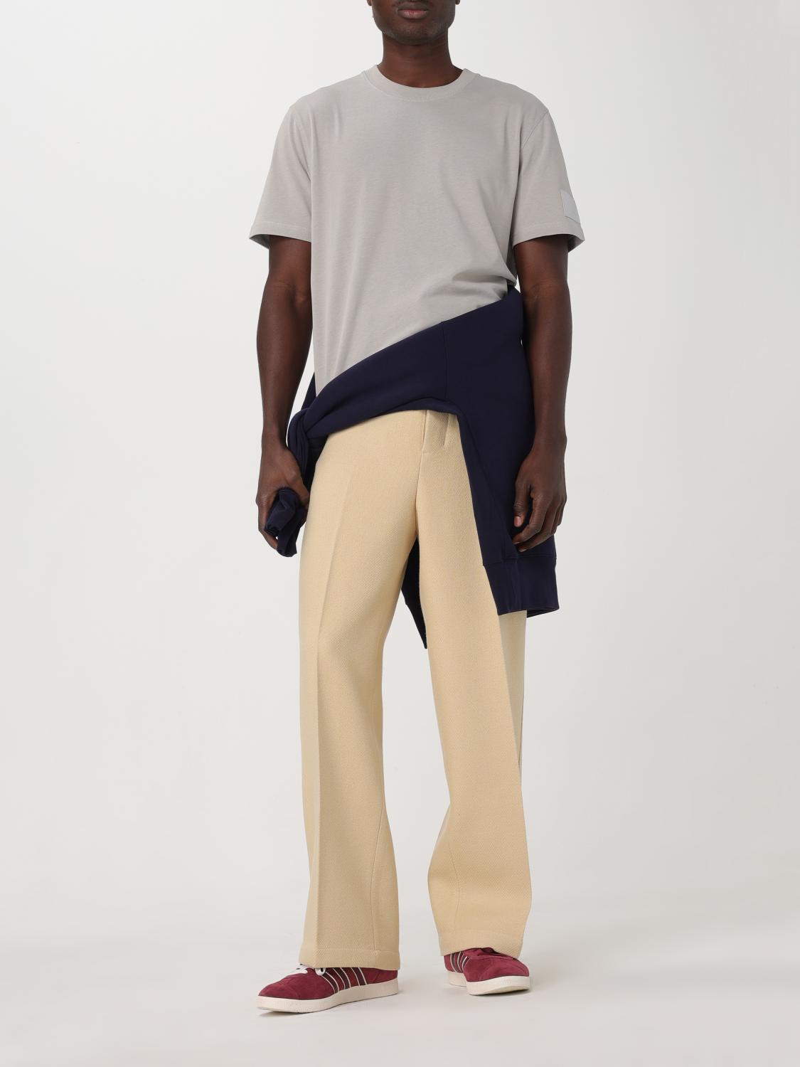 AMI PARIS T-SHIRT: Polo shirt men Ami Paris, Grey - Img 2