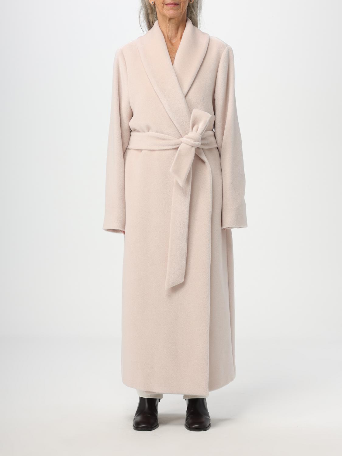 MAX MARA CAPPOTTO: Cappotto Max Mara in beaver di alpaca e lana, Rosa - Img 1