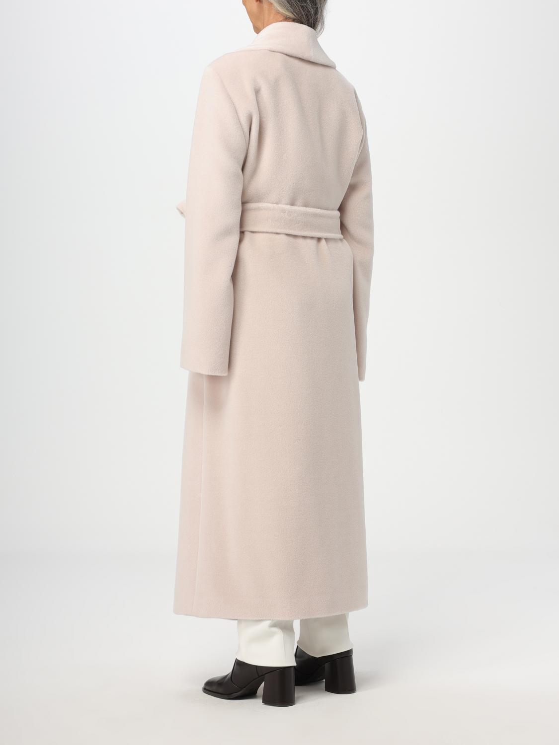 MAX MARA CAPPOTTO: Cappotto Max Mara in beaver di alpaca e lana, Rosa - Img 2