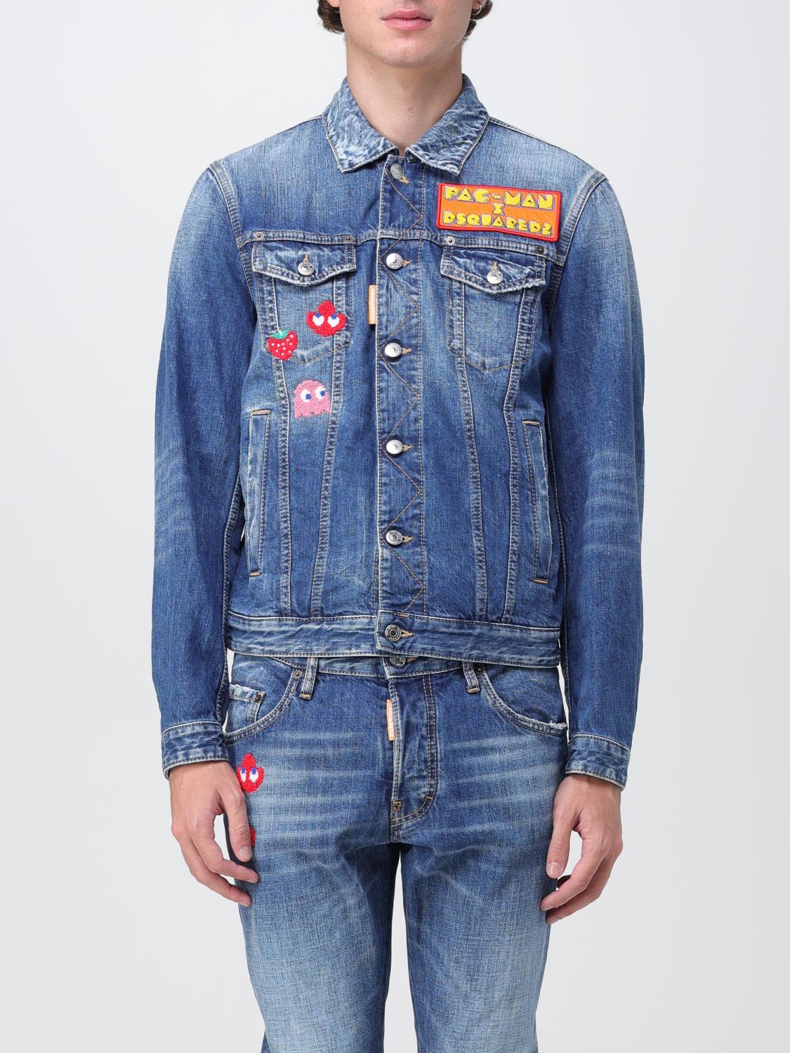 DSQUARED2: Jacket men Denim Dsquared2 jacket S71AN0502S30309
