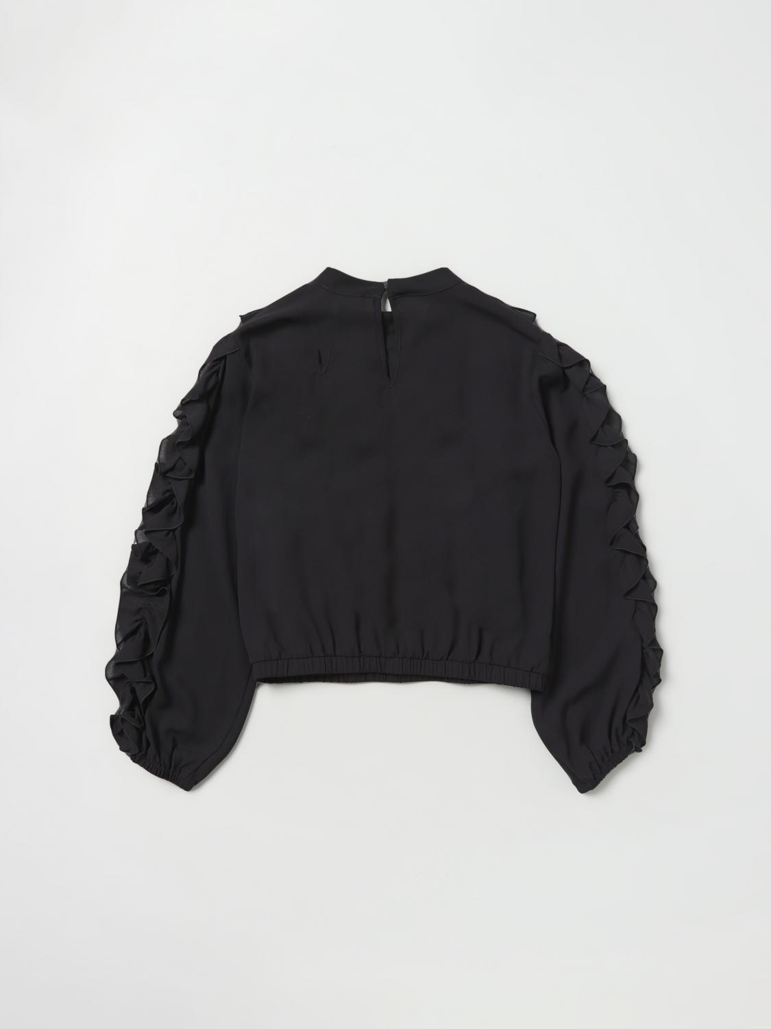 TWINSET CAMISA: Camisetas niños Twinset, Negro 1 - Img 2