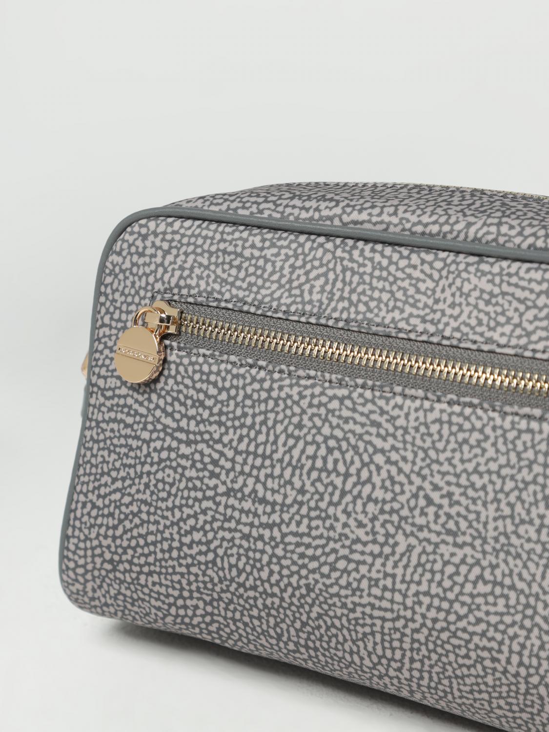 BORBONESE MINITASCHE: Borbonese Tasche aus recyceltem OP-Nylon, Cream - Img 3