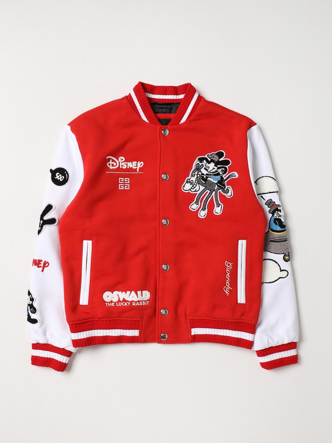 GIVENCHY JACKET: Jacket kids Givenchy, Red - Img 1