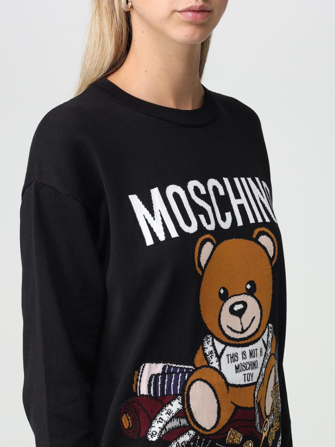 MOSCHINO モスキーノ セーター ニット メンズ 50 ブラック