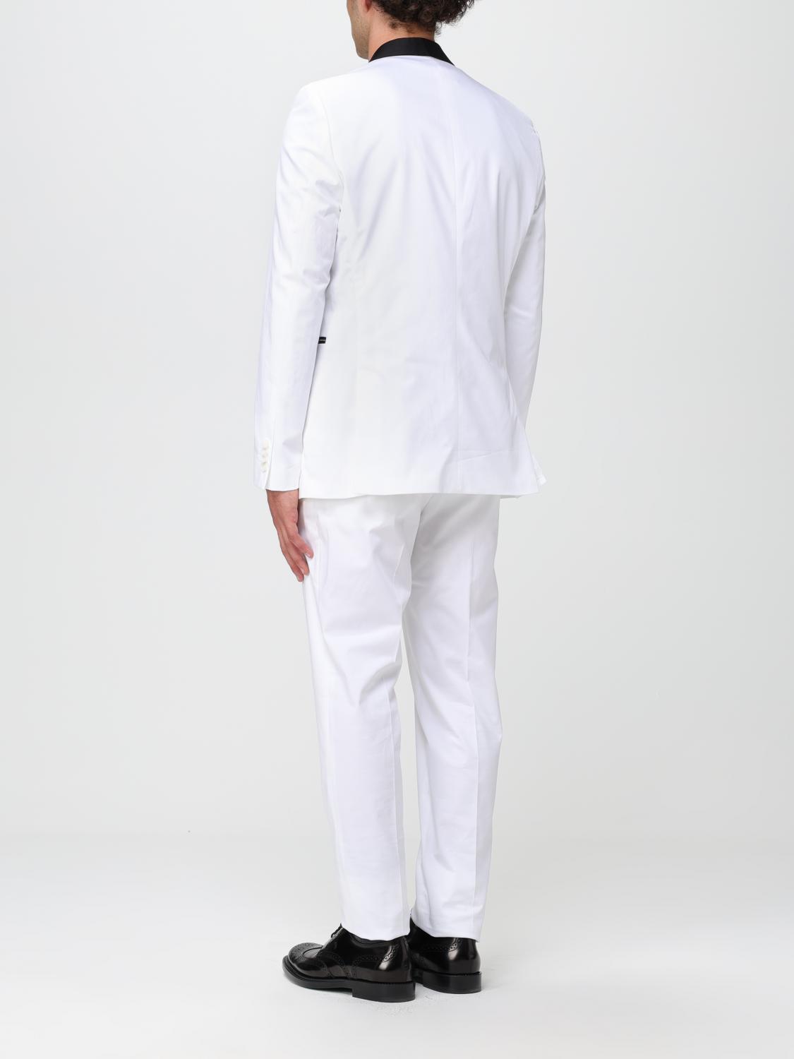 KARL LAGERFELD SUIT: Suit men Karl Lagerfeld, White - Img 2