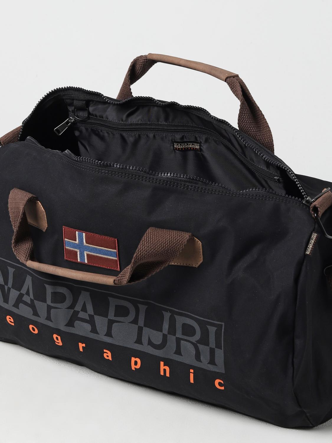 NAPAPIJRI: Travel bag men - Black | Napapijri travel bag NP0A4GGM